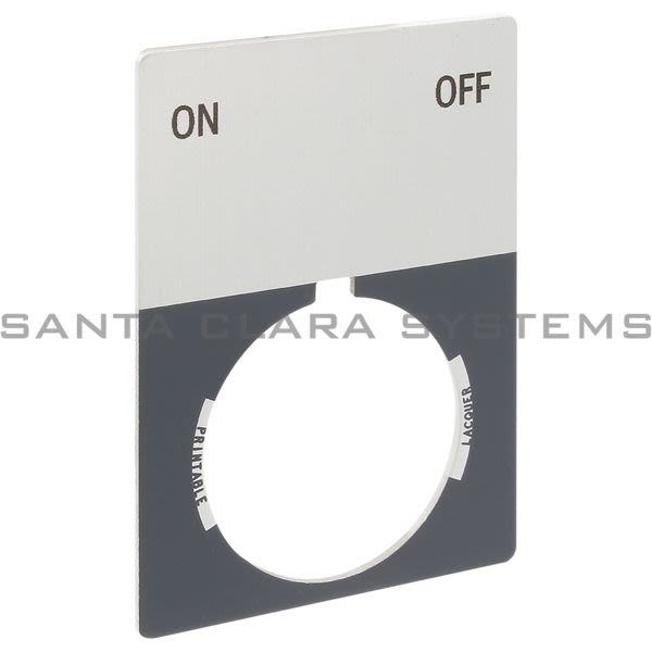 Allen Bradley 800T-X622J Legend Plate Product Image