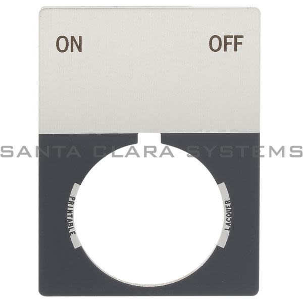 Allen Bradley 800T-X622J Legend Plate Product Image