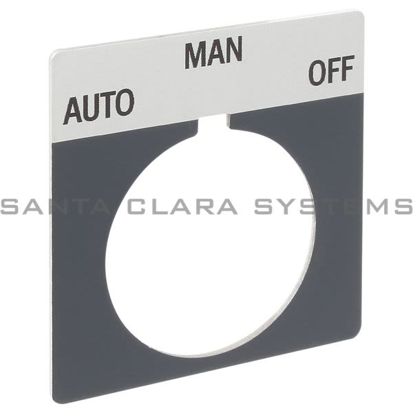 Allen Bradley 800T-X625 800T Legend Plate,Standard,Auto-Man-Off Product Image