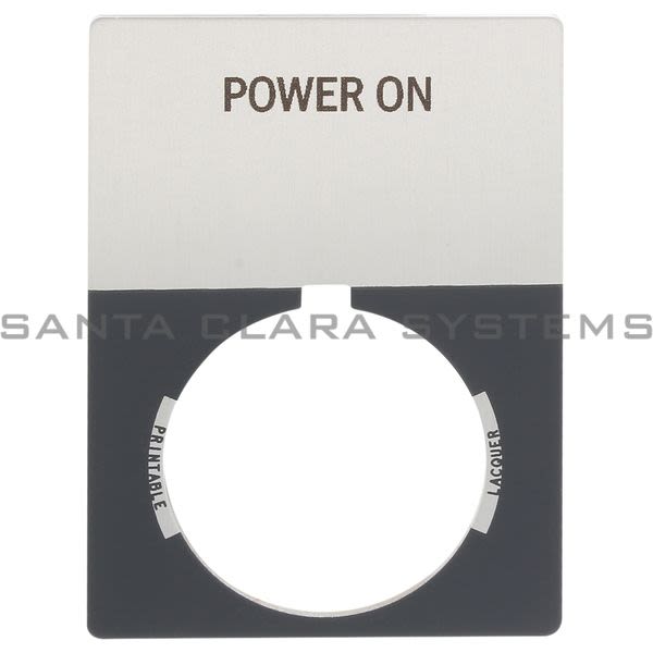 Allen Bradley 800T-X639J Jumbo Legend Plate Product Image