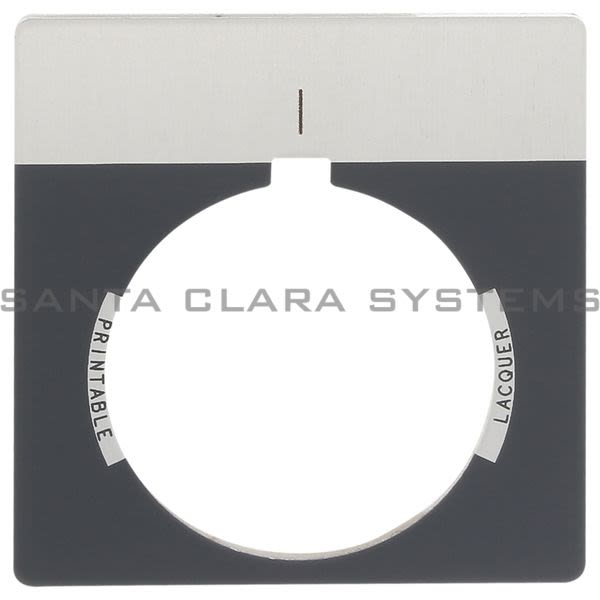 Allen Bradley 800T-X641 800T Legend Plate,Standard,I Product Image