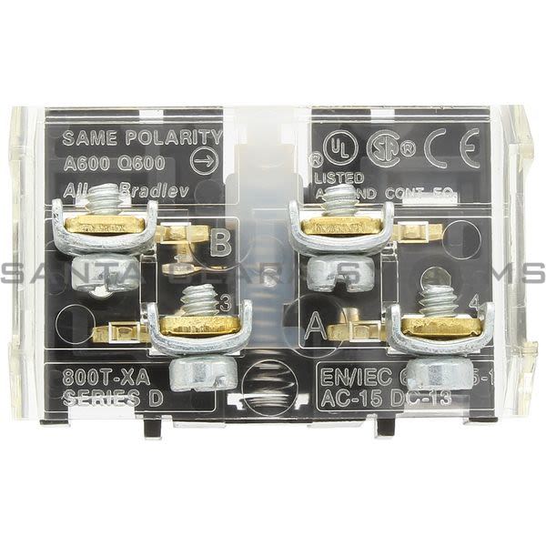 Allen Bradley 800T-XA  Contact Block Product Image