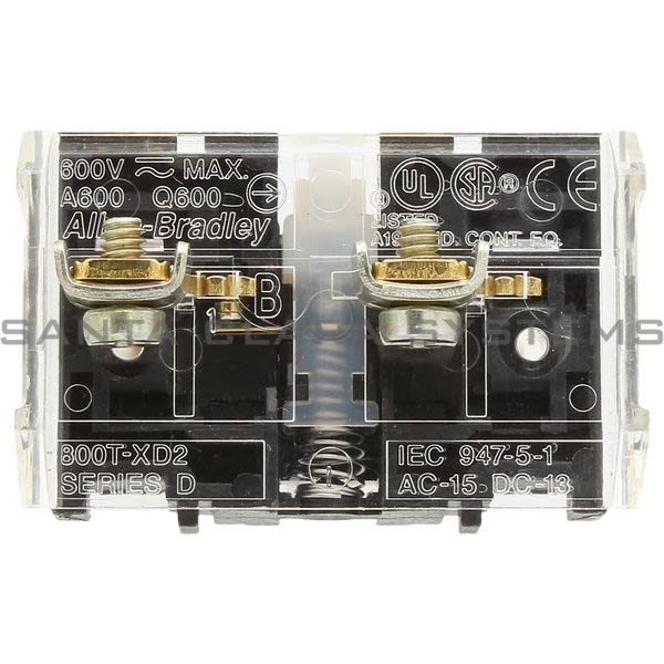 Allen Bradley 800T-XD2 Contact Block Product Image