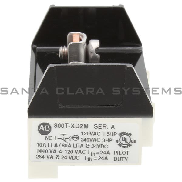 Allen Bradley 800T-XD2M Contact Block | Maxduty Product Image