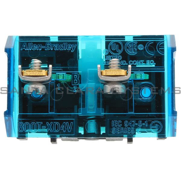 Allen Bradley 800T-XD4V Pentuff Pentifricated Contact Block Product Image