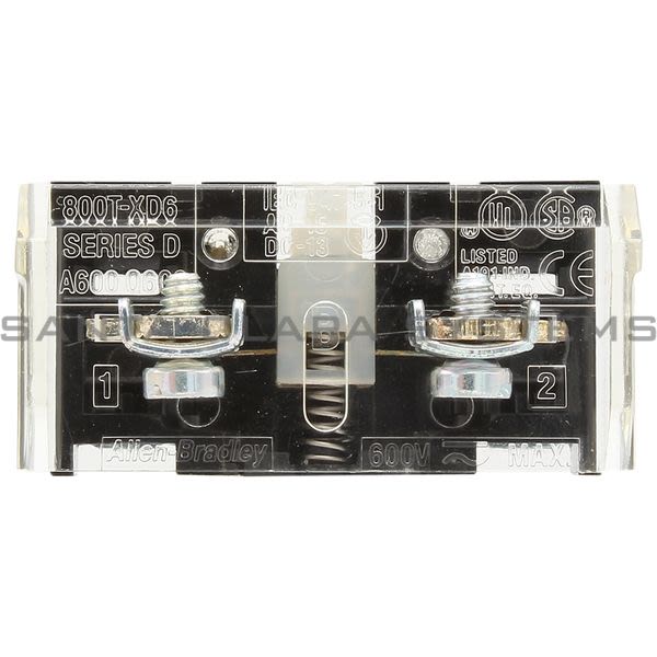 Allen Bradley 800T-XD6 Contact Block Product Image