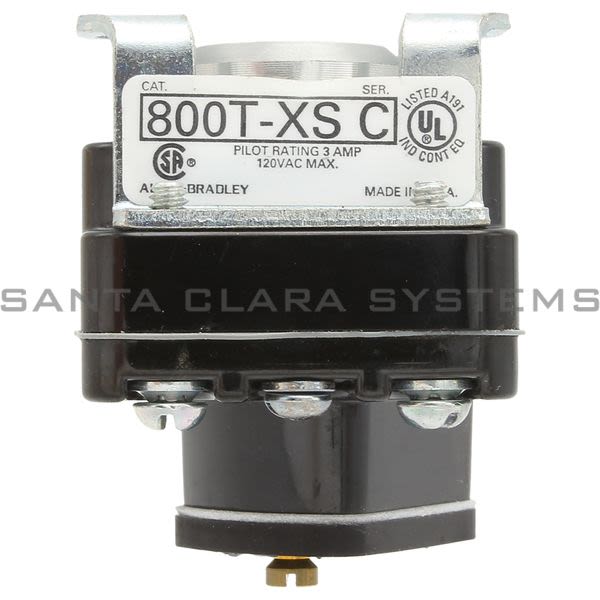 Allen Bradley 800T-XS Contact Block Only Time Delay Block 1 N.C. Product Image