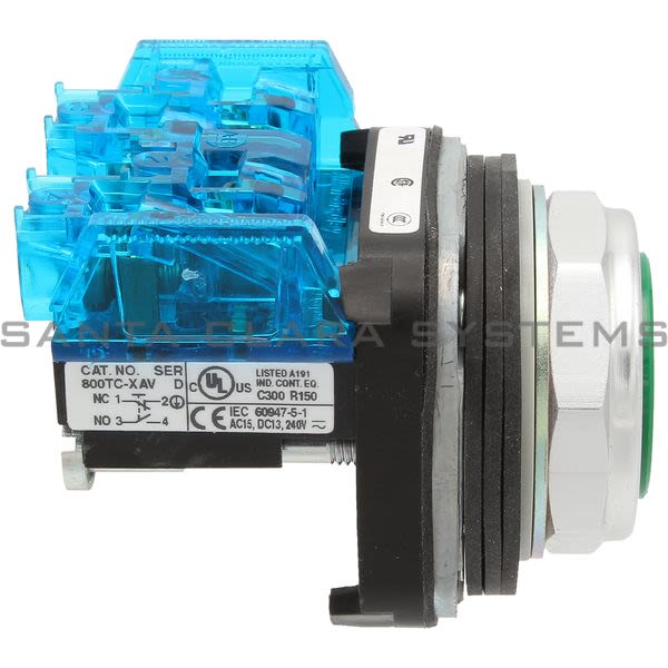 Allen Bradley 800TC-A1AV Pushbutton | Finger Safe Product Image
