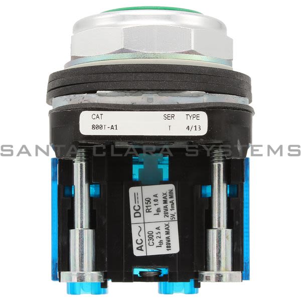 Allen Bradley 800TC-A1D1V Pushbutton | Finger Safe Product Image