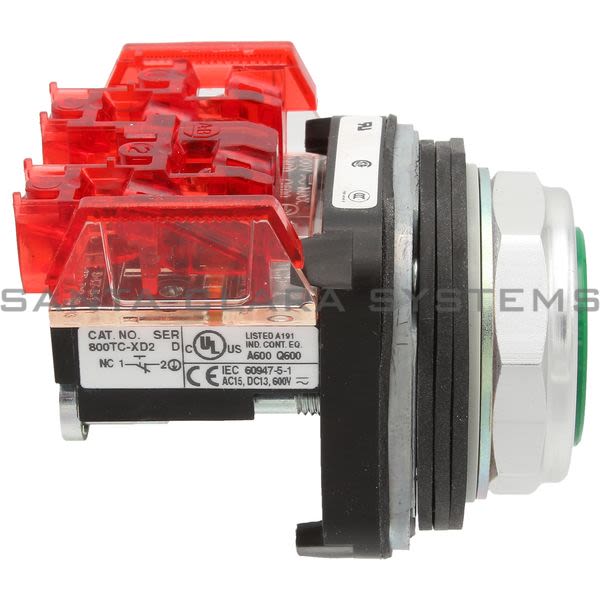 Allen Bradley 800TC-A1D2 Pushbutton | Finger Safe Product Image
