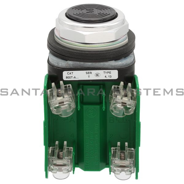 Allen Bradley 800TC-A2BP Pushbutton | Finger Safe Product Image