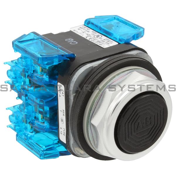 Allen Bradley 800TC-A2BV Pushbutton | Finger Safe Product Image