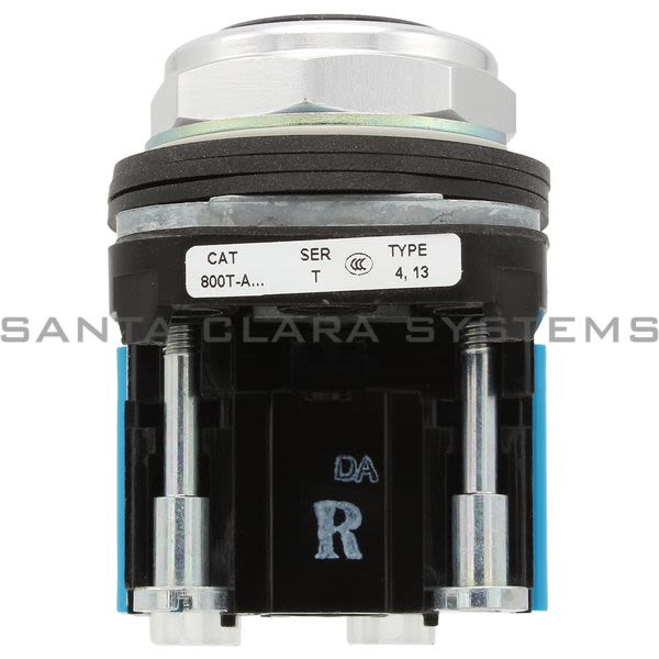 Allen Bradley 800TC-A2D1R Pushbutton | Finger Safe Product Image