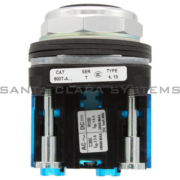 Allen Bradley 800TC-A2D1V Pushbutton | Finger Safe Product Image