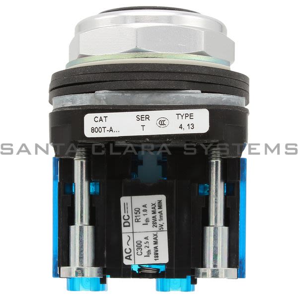 Allen Bradley 800TC-A2D2V Pushbutton | Finger Safe Product Image