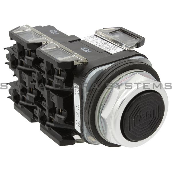 Allen Bradley 800TC-A2H Pushbutton | Finger Safe Product Image