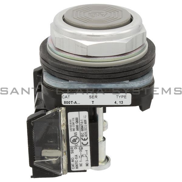 Allen Bradley 800TC-A4A Pushbutton | Finger Safe Product Image