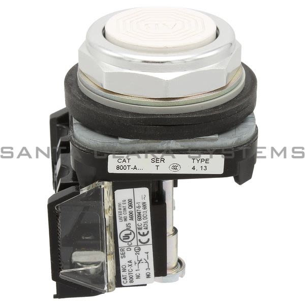 Allen Bradley 800TC-A5A Pushbutton | Finger Safe Product Image
