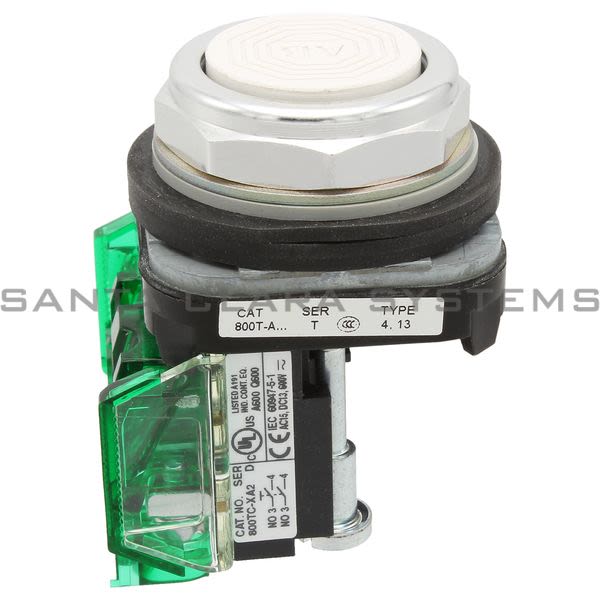 Allen Bradley 800TC-A5A2 Pushbutton | Finger Safe Product Image