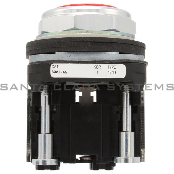 Allen Bradley 800TC-A6A Pushbutton | Finger Safe Product Image