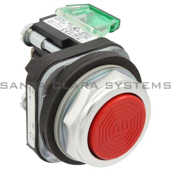 Allen Bradley 800TC-A6A2 Pushbutton | Finger Safe Product Image