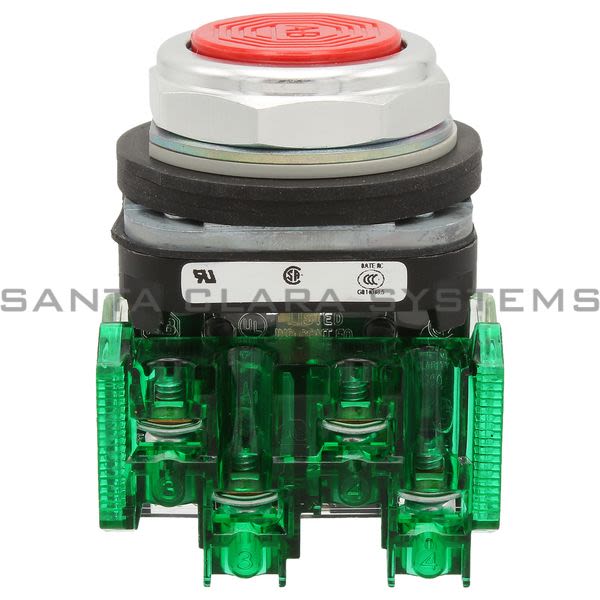Allen Bradley 800TC-A6A2 Pushbutton | Finger Safe Product Image