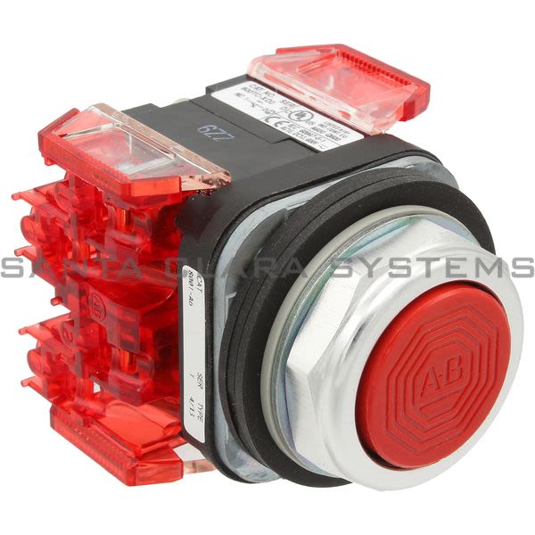 Allen Bradley 800TC-A6A4 Pushbutton | Finger Safe Product Image