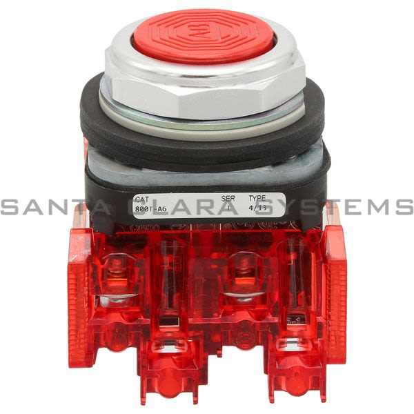 Allen Bradley 800TC-A6A4 Pushbutton | Finger Safe Product Image