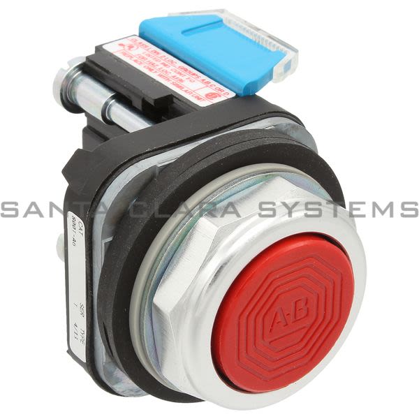 Allen Bradley 800TC-A6A4R Pushbutton | Finger Safe Product Image
