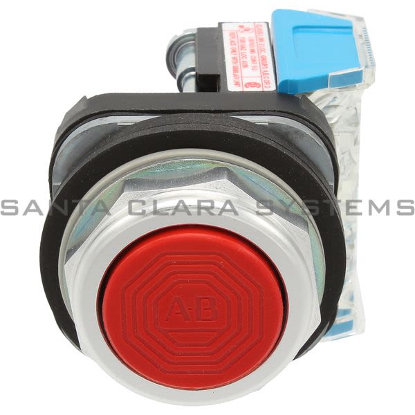 Allen Bradley 800TC-A6A4R Pushbutton | Finger Safe Product Image