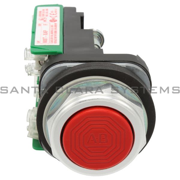 Allen Bradley 800TC-A6AP Pushbutton | Finger Safe Product Image