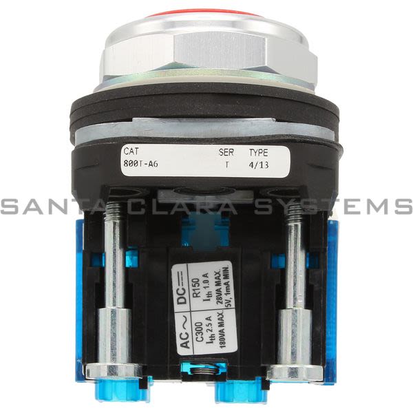 Allen Bradley 800TC-A6AV Pushbutton | Finger Safe Product Image