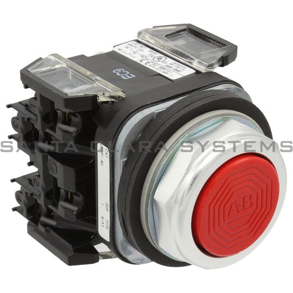 Allen Bradley 800TC-A6B Pushbutton | Finger Safe Product Image