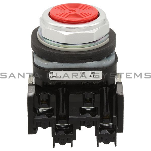 Allen Bradley 800TC-A6B Pushbutton | Finger Safe Product Image