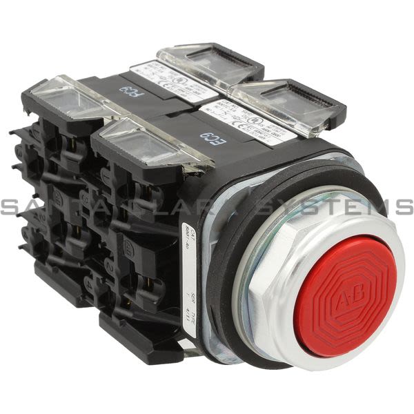 Allen Bradley 800TC-A6C Pushbutton | Finger Safe Product Image
