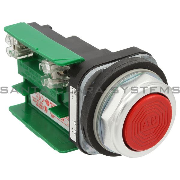 Allen Bradley 800TC-A6D1P Pushbutton | Finger Safe Product Image