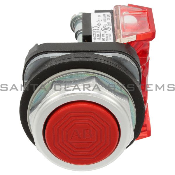 Allen Bradley 800TC-A6D2 Pushbutton | Finger Safe Product Image