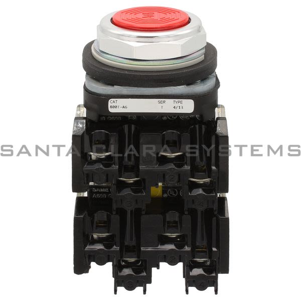 Allen Bradley 800TC-A6H Pushbutton | Finger Safe Product Image