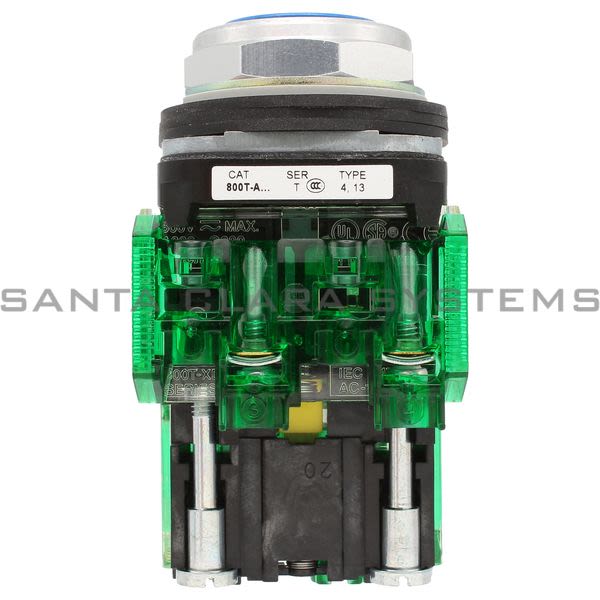 Allen Bradley 800TC-A7DDDX Pushbutton | Finger Safe Product Image