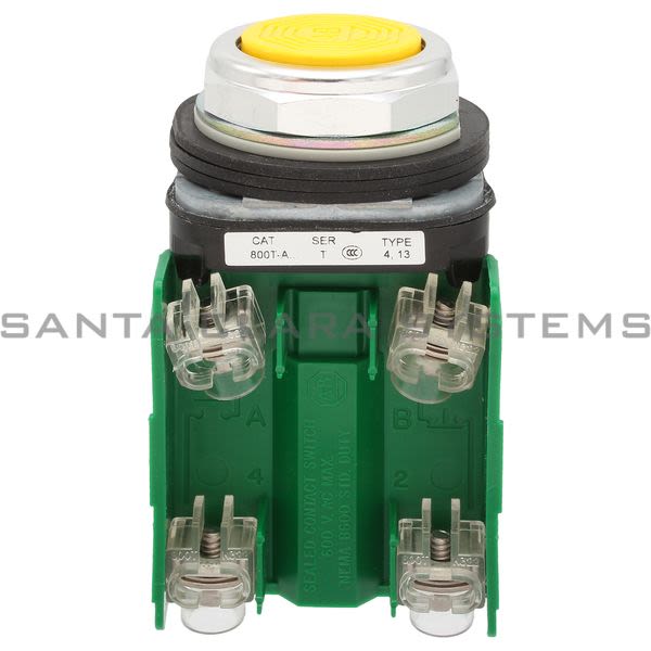 Allen Bradley 800TC-A9AP Pushbutton | Finger Safe Product Image