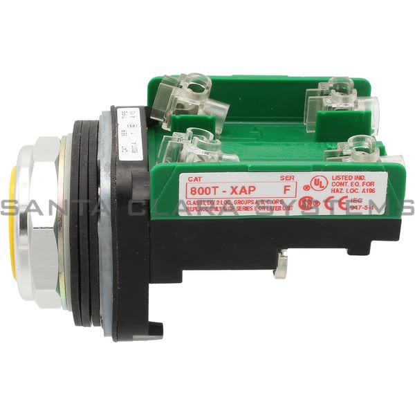 Allen Bradley 800TC-A9AP Pushbutton | Finger Safe Product Image