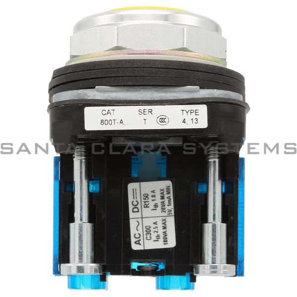 Allen Bradley 800TC-A9D1V Pushbutton | Finger Safe Product Image