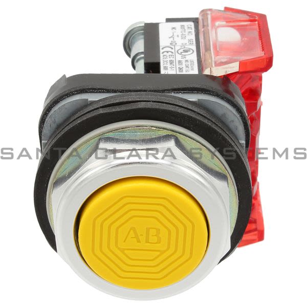 Allen Bradley 800TC-A9D2 Pushbutton | Finger Safe Product Image
