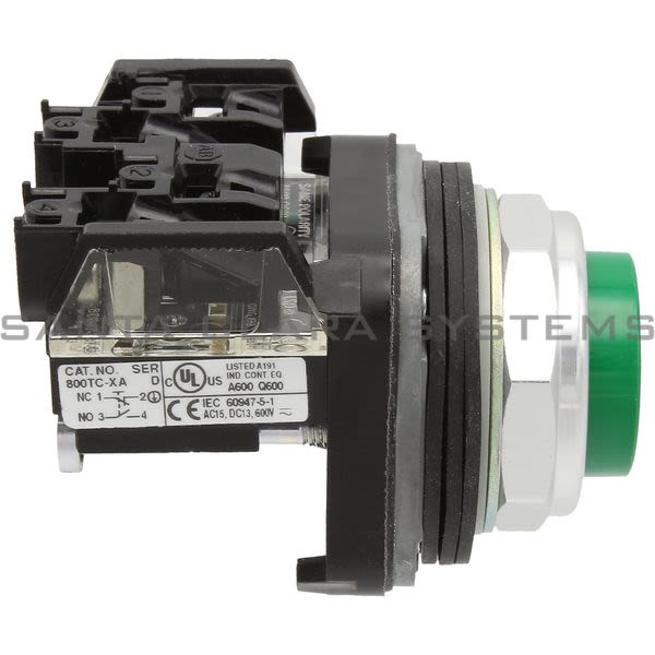 Allen Bradley 800TC-B1A Pushbutton | Finger Safe Product Image