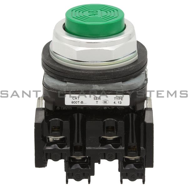 Allen Bradley 800TC-B1B Pushbutton | Finger Safe Product Image