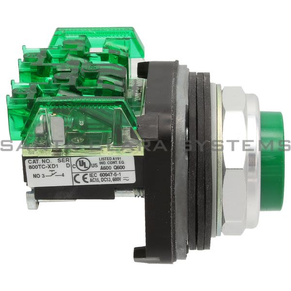 Allen Bradley 800TC-B1D1 Pushbutton | Finger Safe Product Image