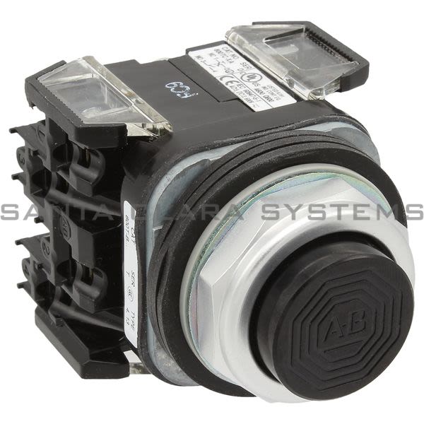 Allen Bradley 800TC-B2B Pushbutton | Finger Safe Product Image