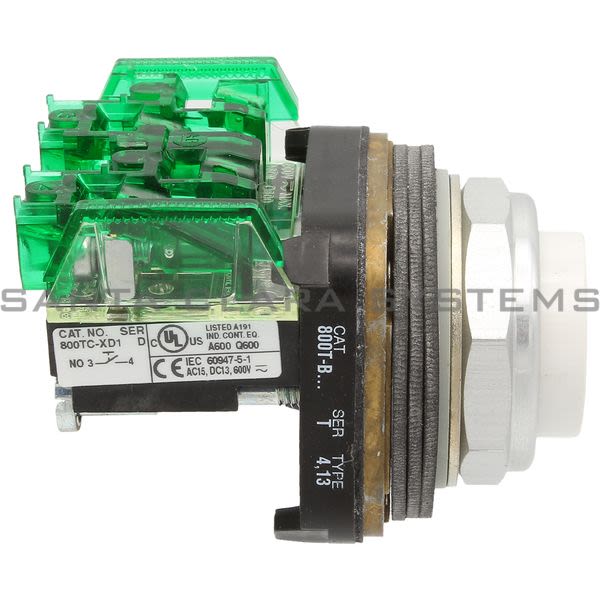 Allen Bradley 800TC-B5D1 Pushbutton | Finger Safe Product Image