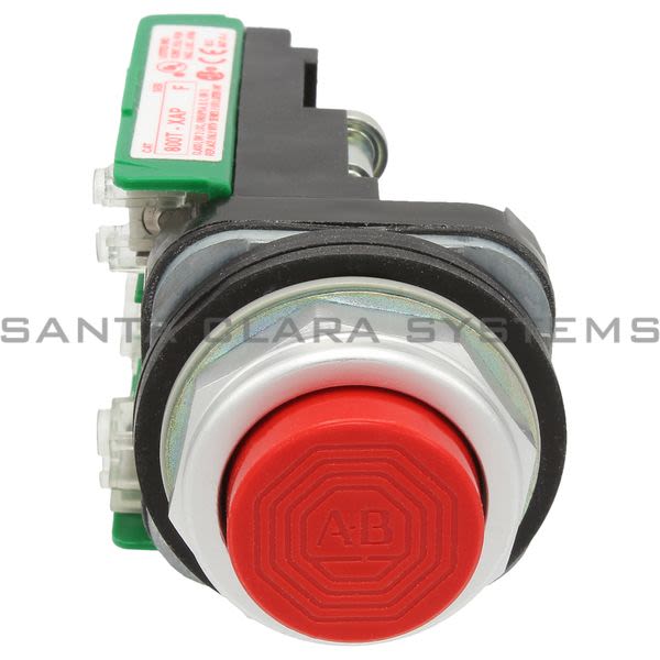 Allen Bradley 800TC-B6AP Pushbutton | Finger Safe Product Image