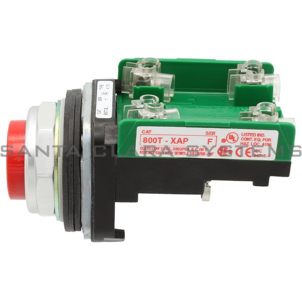 Allen Bradley 800TC-B6AP Pushbutton | Finger Safe Product Image